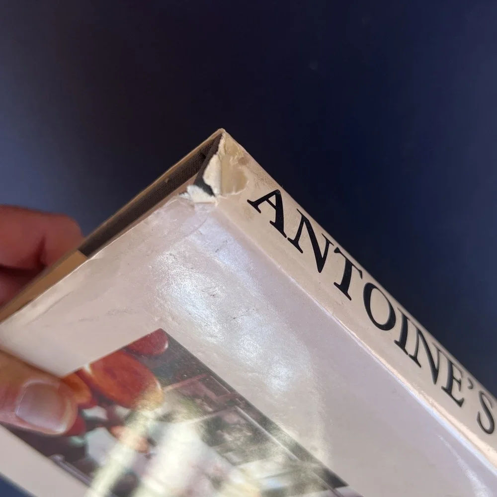 Antoines Restaurant Since 1840 Cookbook Hardcover First Edition 1978 Dust Jacket